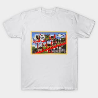 Greetings from Fort Jackson South Carolina - Vintage Large Letter Postcard T-Shirt